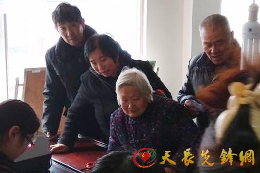 天长先锋网-秦栏镇新华社区完成社会保障一卡