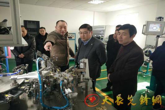 天长市市长朱大纲到仁和集镇企业走访调研