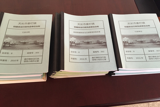 秦栏镇四个到位做好依法行政先进单位创建工