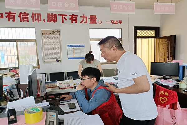连塘村二轮延包网签工作稳步推进