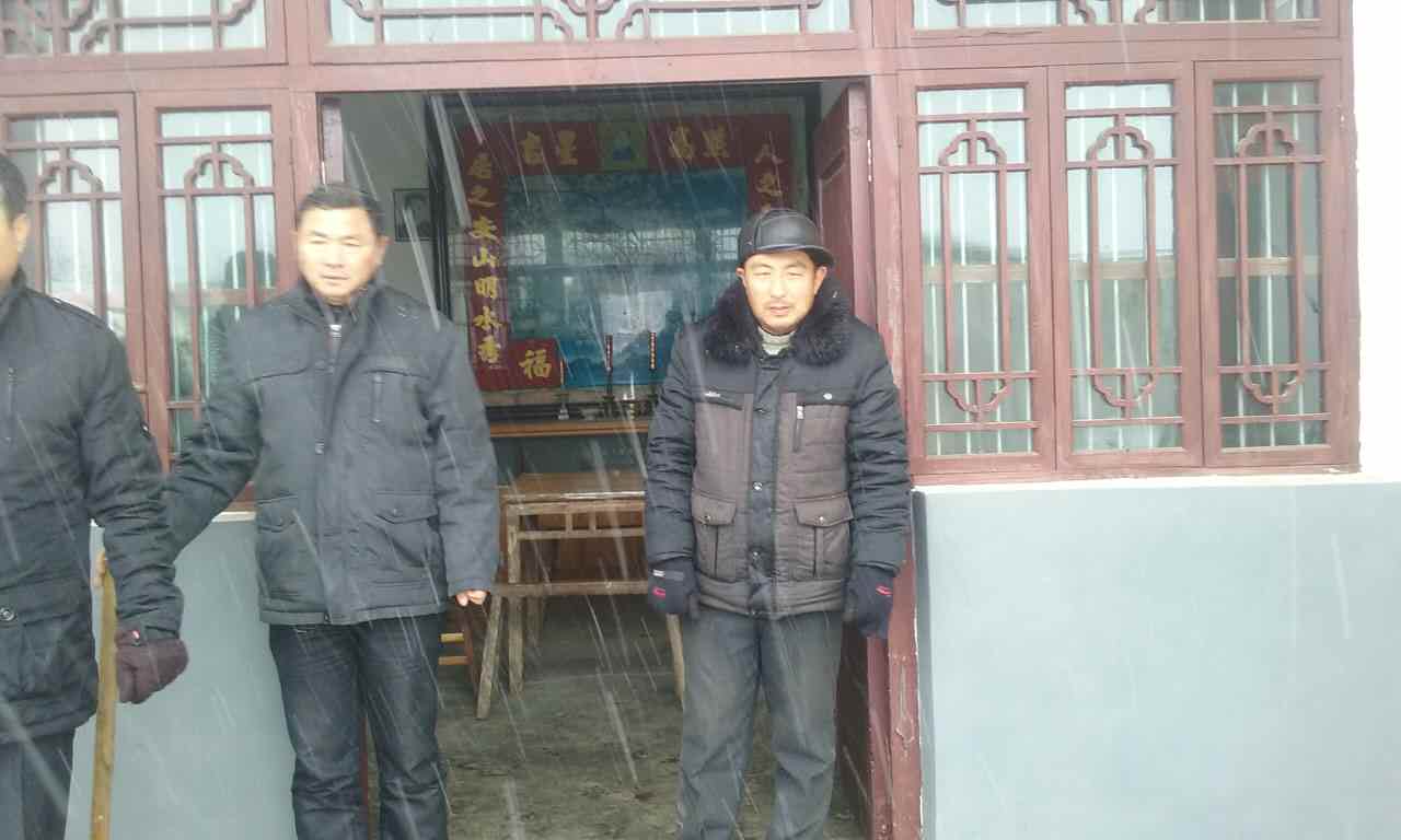 镇长徐余东来王桥村开展党的十九大报告精神