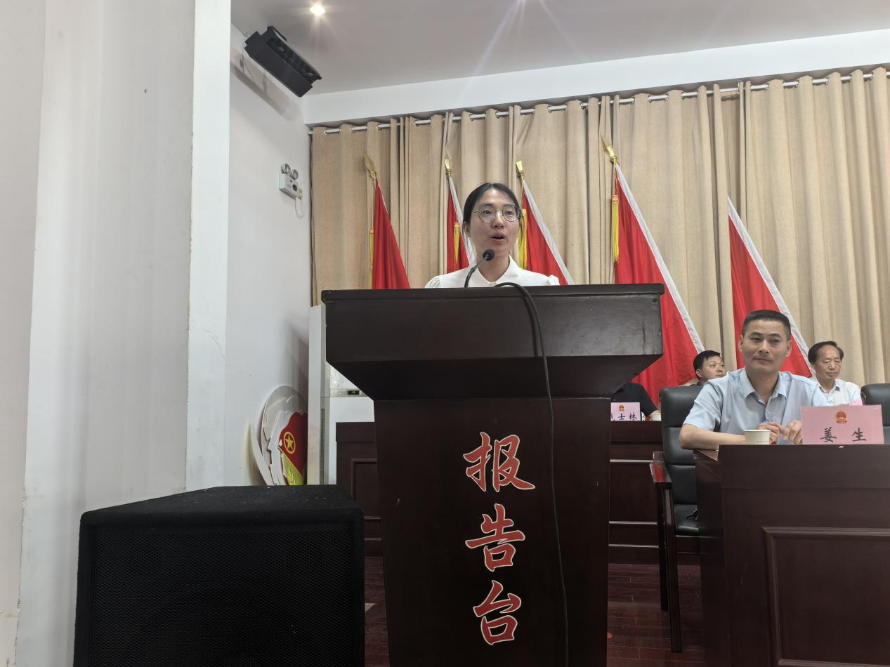 铜城镇第十九届人民代表大会第六次会议胜利闭幕