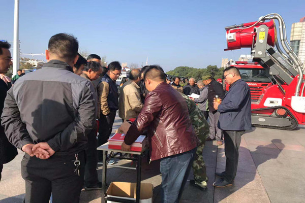 浔河社区积极参与消防安全宣传活动