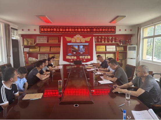 赓续红色血脉 践行育人使命——张铺初中党支部开展庆“七一”系列活动