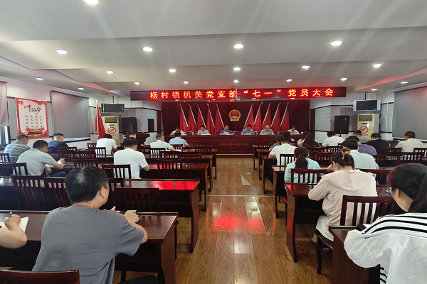 杨村镇：党委书记上廉政党课