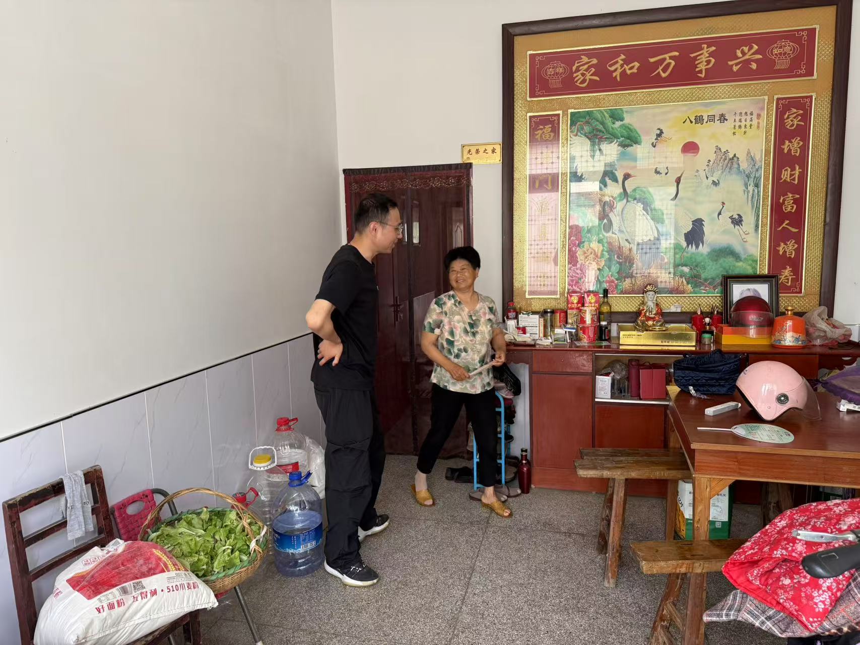 元通社区开展暖心走访，情系居民生活