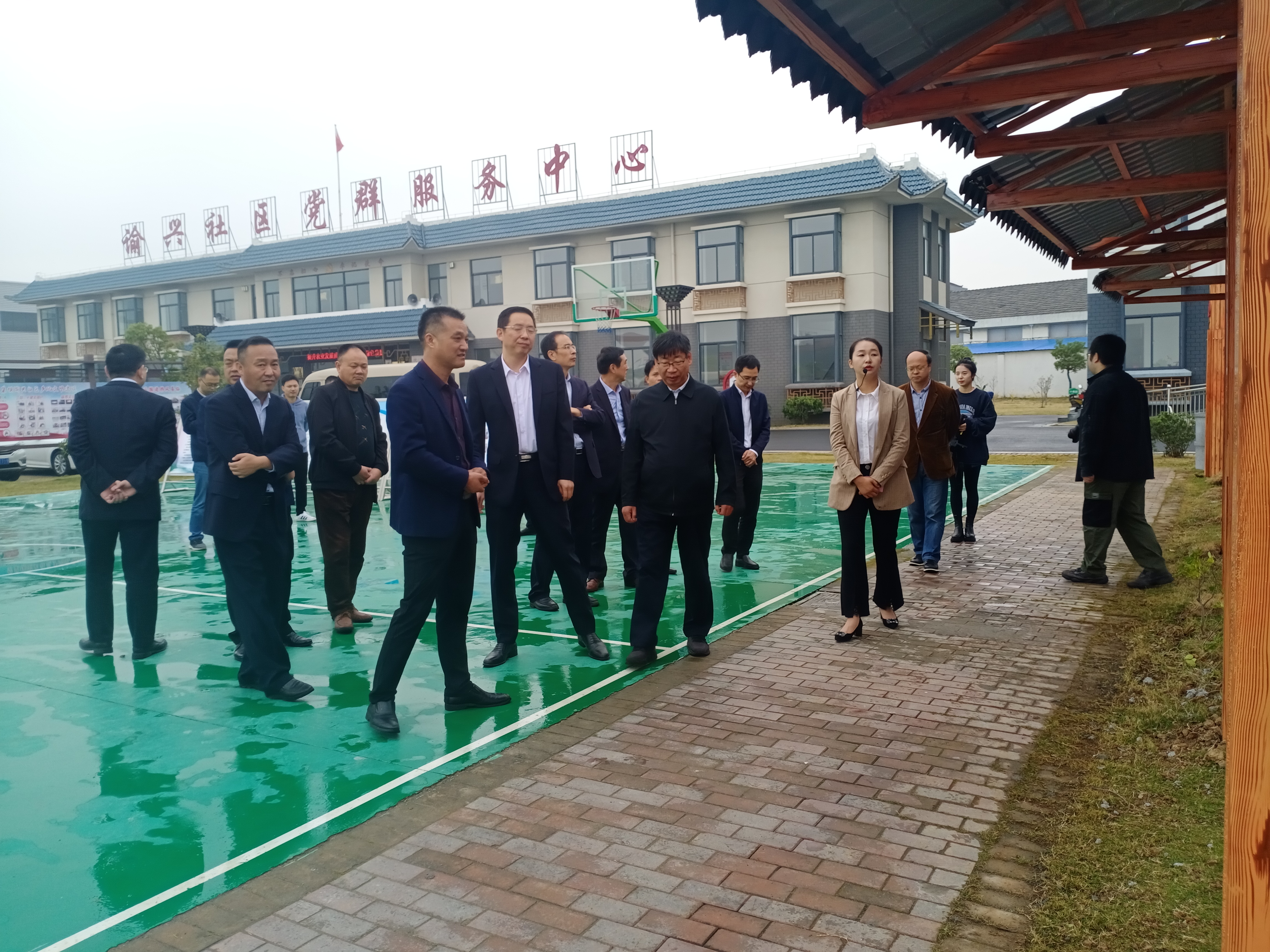 中央督查组来天长市金集镇督查工作