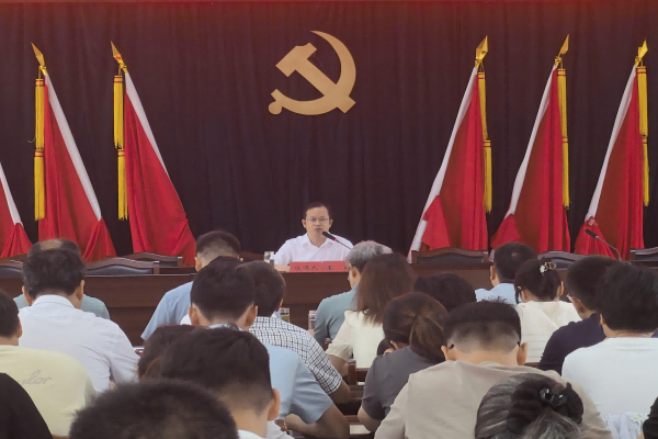 市委常委、组织部部长王林讲授专题党课