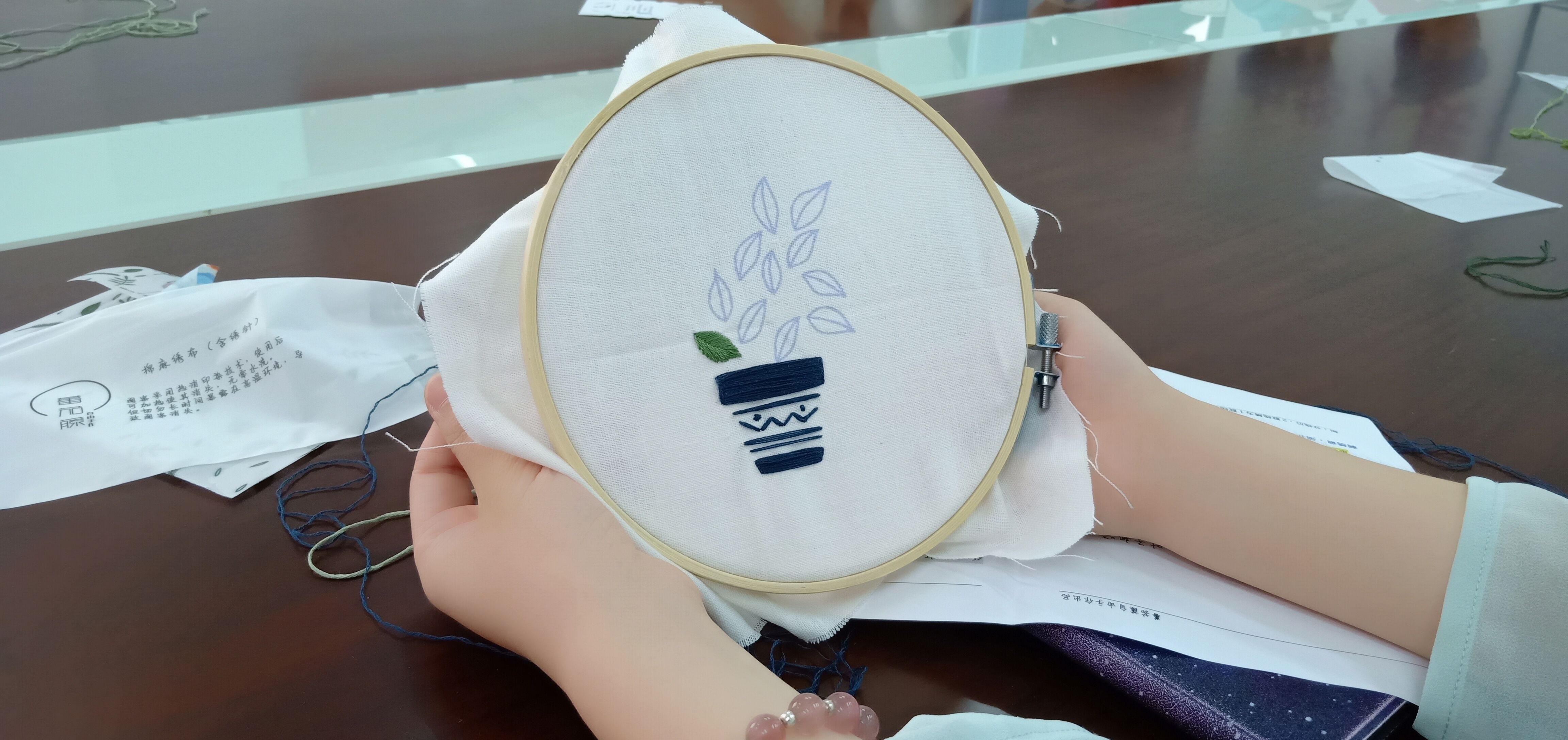 秦栏镇举办汉风古韵绣在七夕刺绣主题文化活动