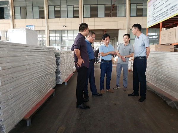 2019年9月29日上午,天长市副市长周继安,天长市经