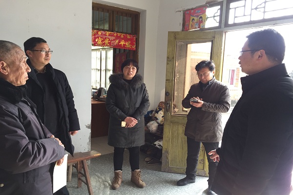 天长市卫计委领导深入汊涧镇开展春节慰问活动