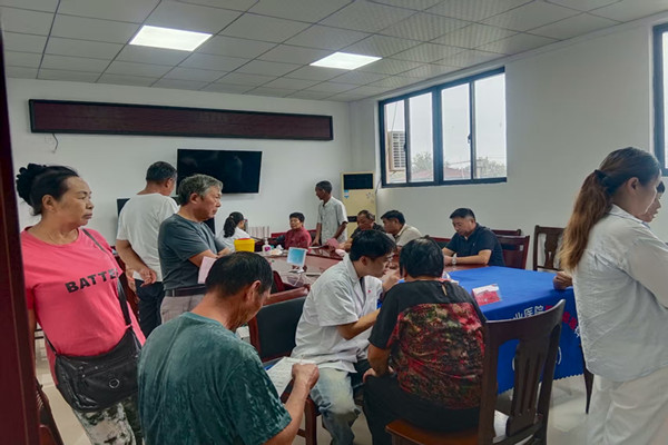 杨村镇金埠村：健康服务暖民心