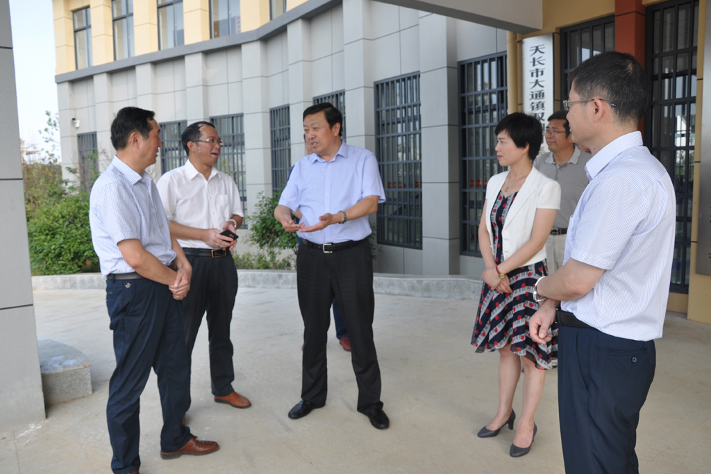 李玉平到天长市调研指导工作